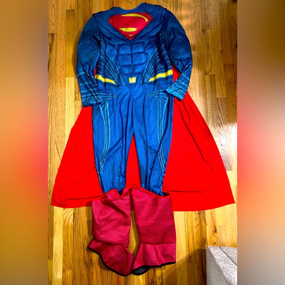 Batman vs Superman Padded Superman Costume Adult One Size